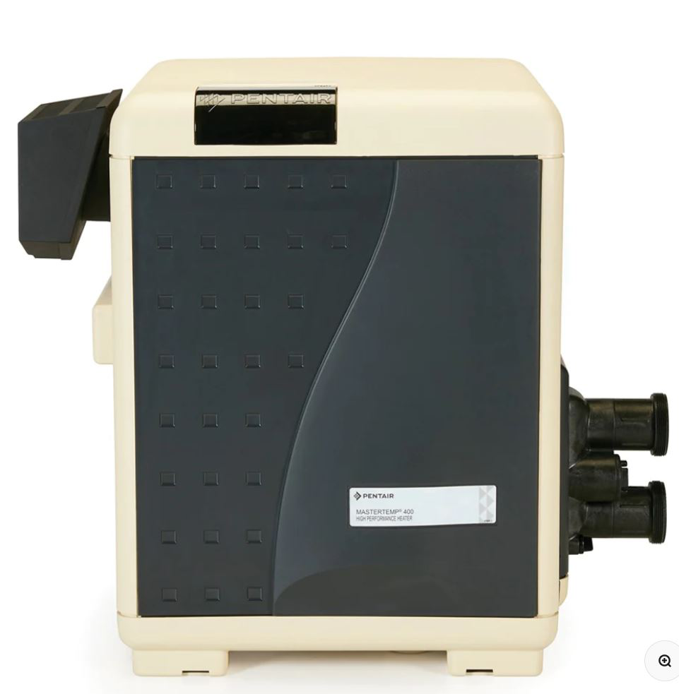 Gas pool heater